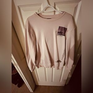 Pink Graphic Sweatshirt